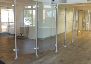 Freestanding Glass Screens