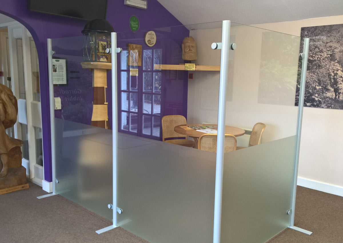 Freestanding Glass Screens - Functional and Protective – Screen Plus