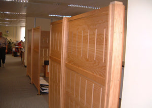 Routed Timber Screens